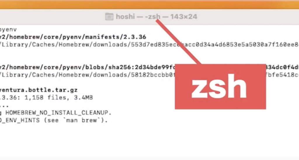 zsh